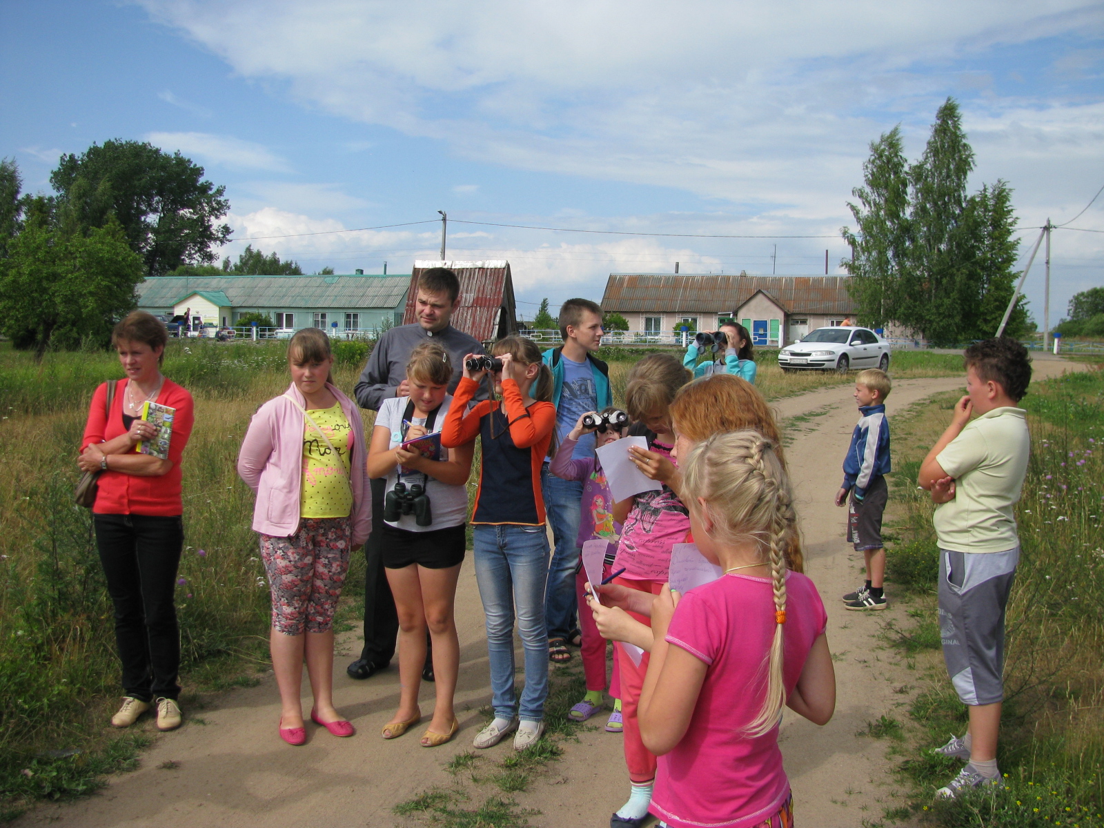 15 июля прошел день бережного отношения к творению в католическом лагере для детей “Канікулы з Богам” в г.п. Новосёлки